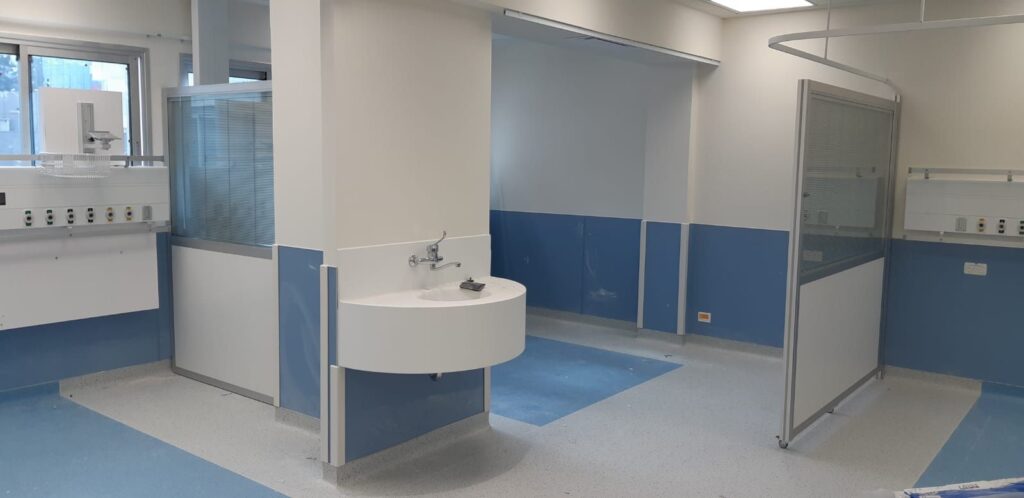 מחיצות תריס לבית חולים