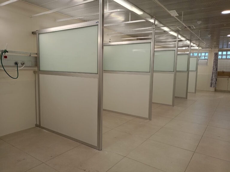 מחיצות הפרדה לבתי חולים